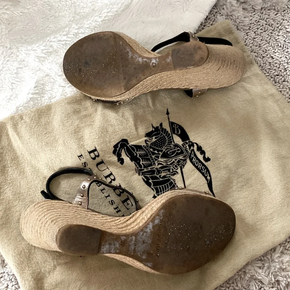 Burberry Wedges size EU 37 / US 6.5 - Picture 5 of 5